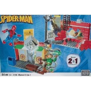  Amazing Spider Man Face off Playset Mega Bloks 2068: Toys 