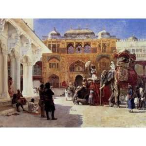  Arrival Of Prince Humbert, The Rajah, At The Palace Of 
