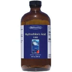  Allergy Research Group   Hydrochloric Acid 1500 16oz (500 