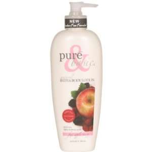  Natural Bath & Body Lotion, Fuji Apple Berry, 12 fl oz 