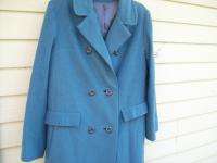 CHARLES KLEIN Burlington Collection 100% cashmere Coat Womens Sm Med 