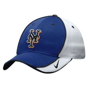 York Mets MLB Mesh 2009 Practice Adjustable Baseball Cap By Nike Team 
