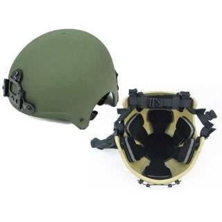 ACU FA Style IBH Airsoft Helmet With NVG Mount And Side Rail:  