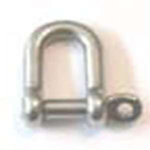 Shackle Forged 316 Stainless Steel. Breaking Strength 3,300 lbs 
