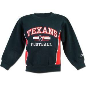 Houston Texans First Down Kids 4 7 Crewneck Sweatshirt  