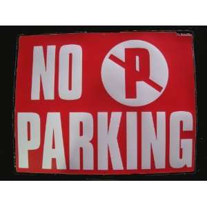  2 Pack Large 16 X 14 in No Parking Sign