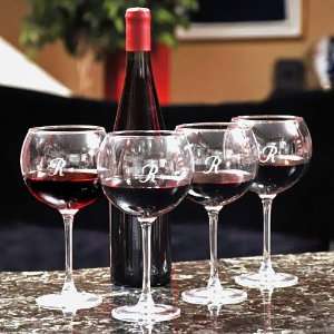  Personalized Wine Glasses Gift Set: Health & Personal Care