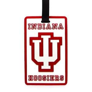  Indiana Hoosiers   NCAA Soft Luggage Bag Tag: Sports 