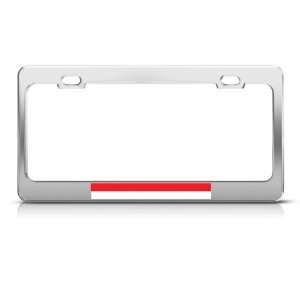  Indonesia Flag Indonesian Country license plate frame 