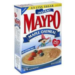 Maypo Oatmeal Maple Instant Hot Cereal: Grocery & Gourmet Food