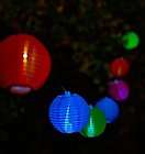   Lights 10 Mini Lanterns of Tropical Fruit Colors 898755002468  