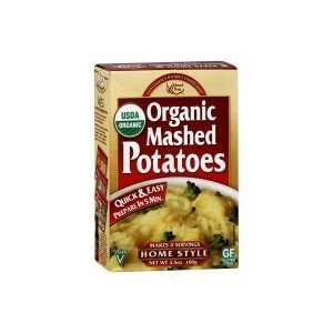 Edward & Sons Mashed Potatoes, Organic, Home Style, 3.5 oz, (pack of 3 