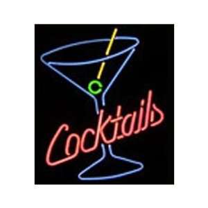    martini neon sign Cocktails and Martini Neon Sign