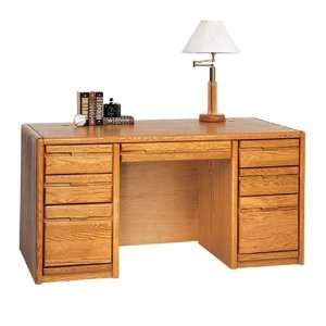  Contemporary 60 W 7 Drawer Desk: Office Products
