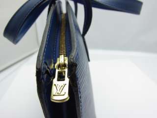 Louis Vuitton Authentic Epi Leather saint jacques Hand Bag Purse Auth 