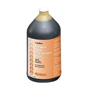  Dynarex Povidone Iodine Prep Solution Gallon, 4 pcs 