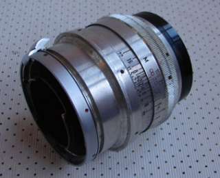 Russian lens JUPITER 9, Nickel Version    EXCELLENT    for 35mm RF 