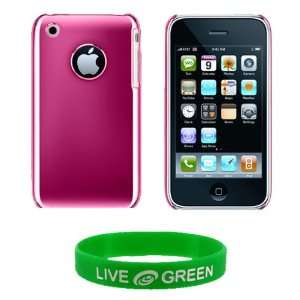 Magenta Mirror Slim Shell Case for Apple iPhone 3G S, AT&T 