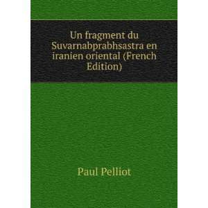   en iranien oriental (French Edition) Paul Pelliot Books