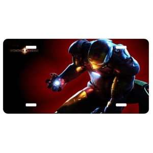  Iron Man License Plate Sign 6 x 12 New Quality 