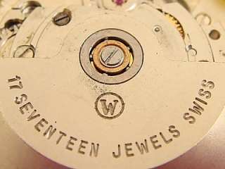 West end Watch Lowan 17 jewels Swiss watch for repair  