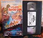 The Land Before Time VHS VIDEO Original Family Movie SHIP UNLIMITED 