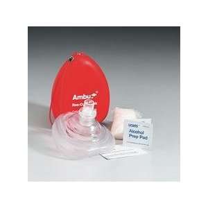  Ambu Res cue CPR mask kit includes CPR mouth barrier  2 