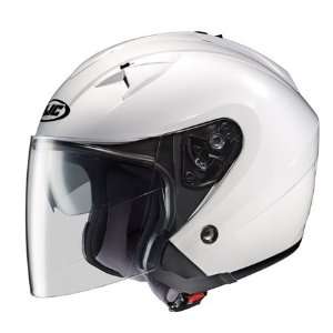  HJC IS 33 Motorcycle Helmet, White: Automotive