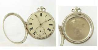 Mint Silver Newcastle Fusee Savage Lever Watch 1843  