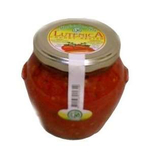 Lutenica Chunky Relish, Fancy Jar (makedonija) 550g:  