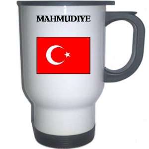  Turkey   MAHMUDIYE White Stainless Steel Mug Everything 