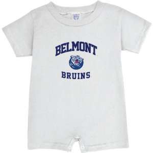  Belmont Bruins White Aptitude Baby Romper Sports 