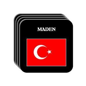  Turkey   MADEN Set of 4 Mini Mousepad Coasters 