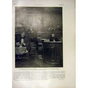    Assises President Villian Jaures French Print 1919