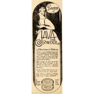  1920 Ad Java Face Powder Bourjois French Beauty Women 