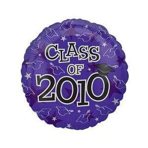  Purple Class of 2010 Graduation 18 Mylar Balloon Health 