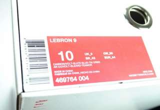 Nike Lebron James 9 Cannon Miami Hurricanes  