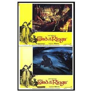  Lord Of The Rings (1978) Original Movie Poster, 14 x 11 