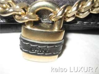 NEW TAG $1980 CHLOE Paddington Navy Leather Lock Key Bag Satchel 
