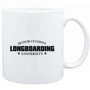 Mug White  Honor Student Longboarding University  Sports  