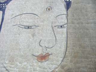 EDO Japanese Buddhist Buddha Kannon Bosatsu Painting  