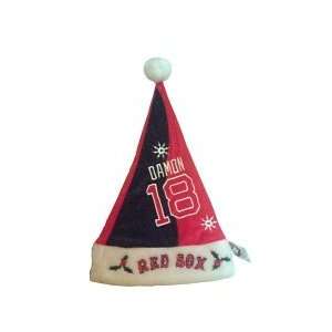  Johnny Damon Boston Red Sox Santa Hat: Sports & Outdoors