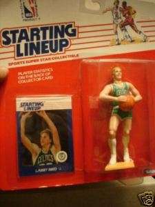 Larry Bird Starting Line Up figure and card 1988  