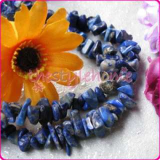 35 (4 9mm) Natural Lapis Lazuli Chips Seed Gems Beads  
