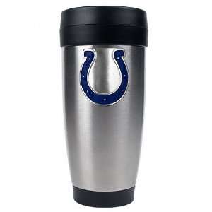  Indianapolis Colts Stainless Steel Travel Tumbler: Sports 