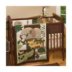 Nojo By Crown Crafts Jungle Mania Crib Set: Baby