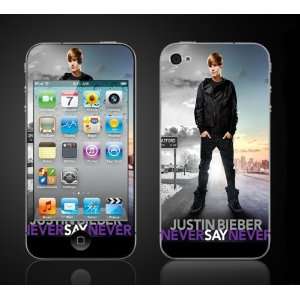  iPod Touch 4G Justin Bieber Never Say Never Movie #3 Vinyl 