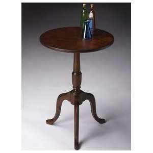  Butler Lighty Distressed Round Accent Table (18 Inch 