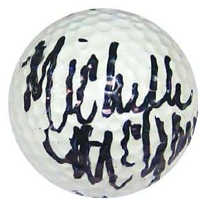  Michelle McCam Autographed / Signed Golf Ball Sports 
