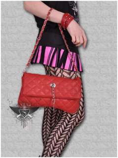 P064 Candy Lolita Love Key Red Ladies Tote Shoulder Bag  